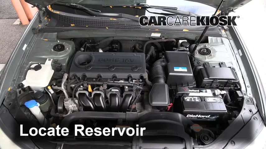 2010 Hyundai Sonata GLS 2.4L 4 Cyl. Windshield Washer Fluid
